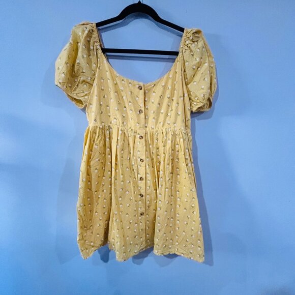 Line & Dot Hailee Flora Mini Dress Size M - Picture 1 of 8